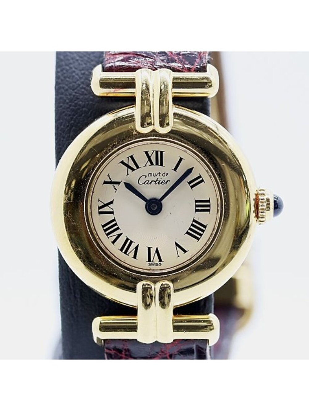 ★SOLD★ Cartier Must Colise SM Quartz Ivory Dial Watch - Picture 1 of 4